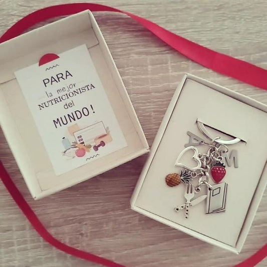 BEST NUTRICIONISTA PLUS — Llavero personalizado | GGIFT