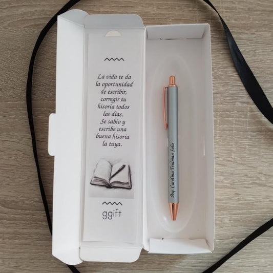 Bolígrafo personalizado con grabado laser NIGHT — Bolígrafo personalizado | GGIFT