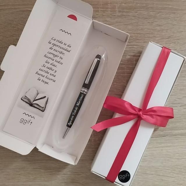 Bolígrafo personalizado con grabado laser ICE — Bolígrafo personalizado | GGIFT