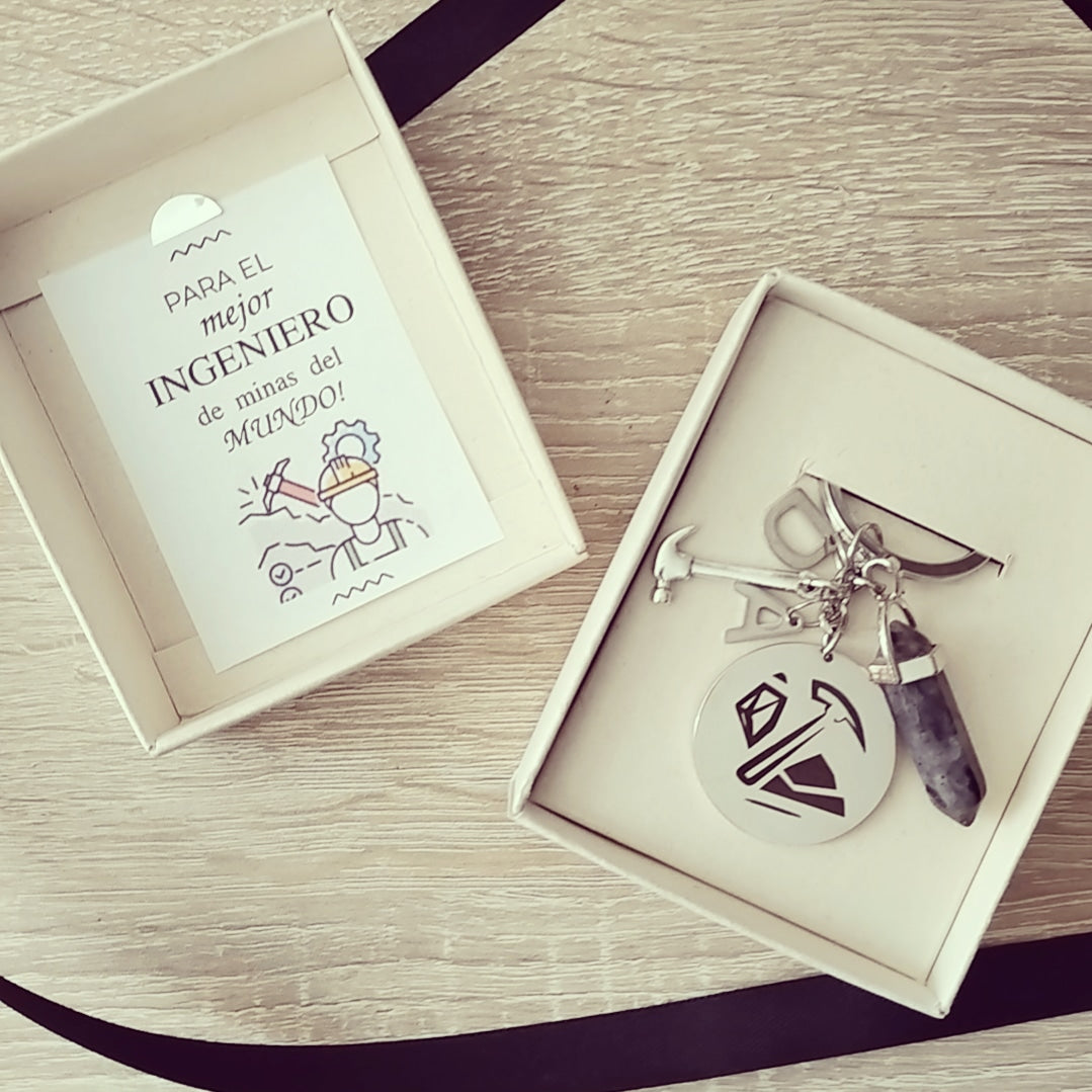 BEST MINE GEOLOGY ENGINEER — Llavero personalizado | GGIFT