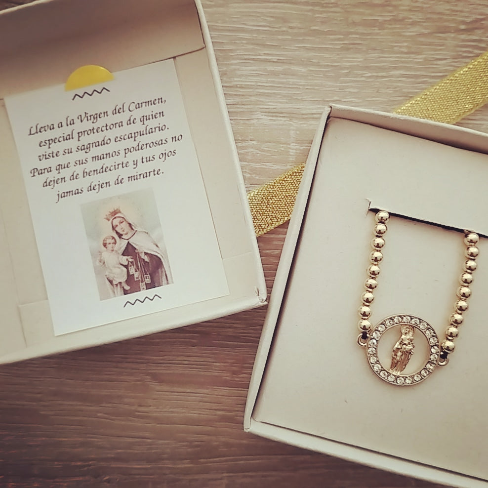 Pulsera VIRGEN DEL CARMEN BRACELET — Manilla personalizada | GGIFT