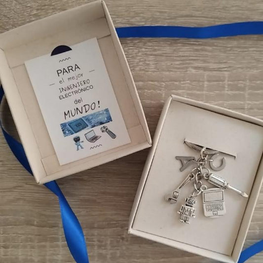 Llavero Ingeniero Electrónico — Llavero personalizado | GGIFT