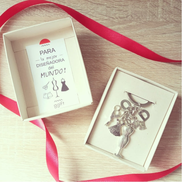 BEST DISEÑADOR DE MODAS — Llavero personalizado | GGIFT