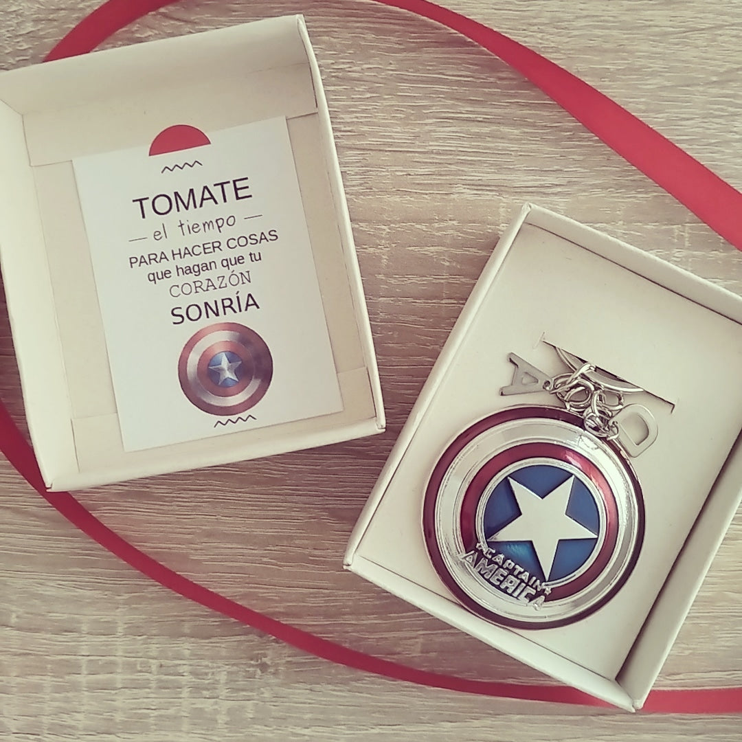 CAPITAN SHIELD — Llavero personalizado | GGIFT