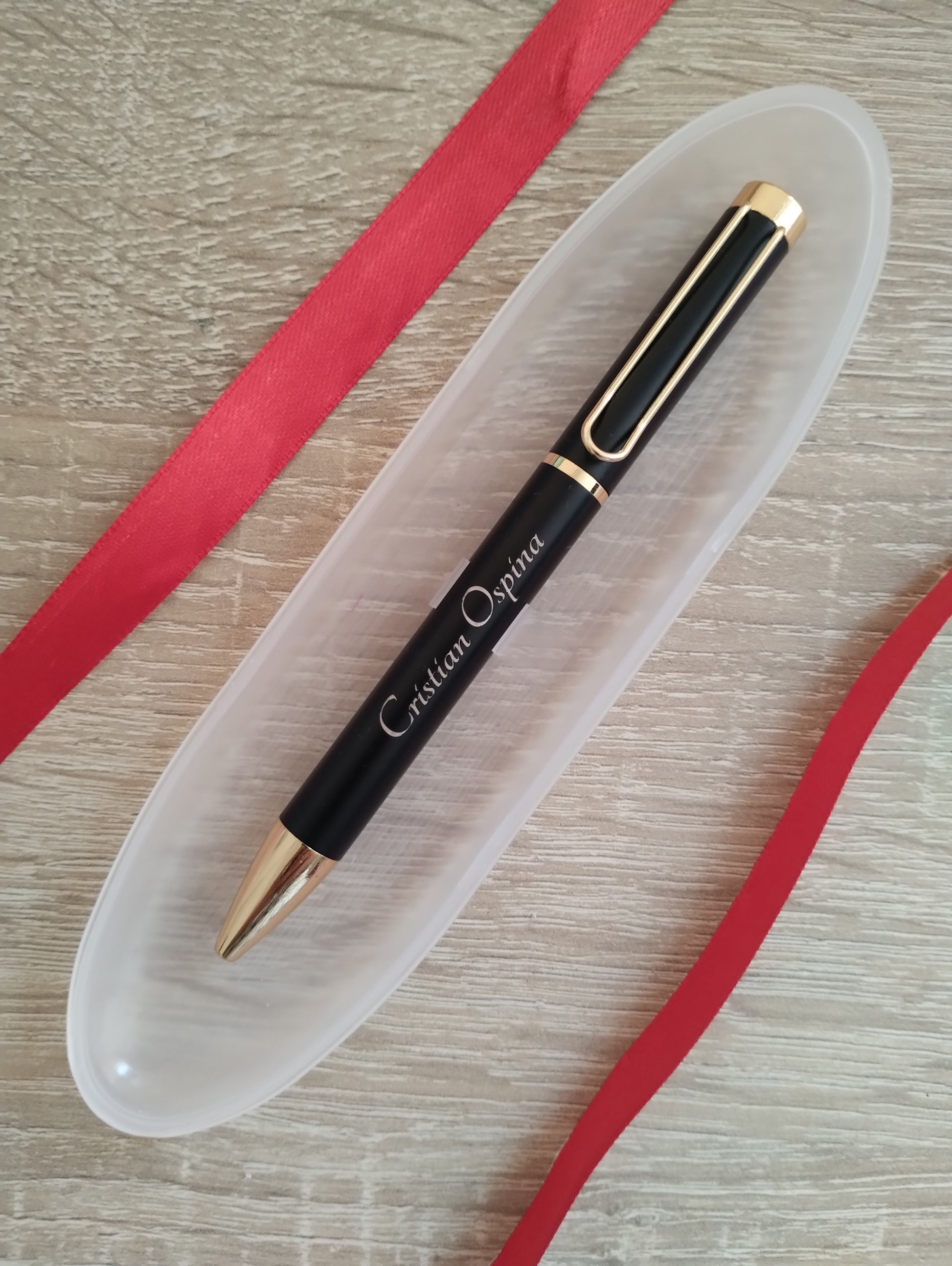Bolígrafo personalizado con grabado laser GOLDEN — Bolígrafo personalizado | GGIFT