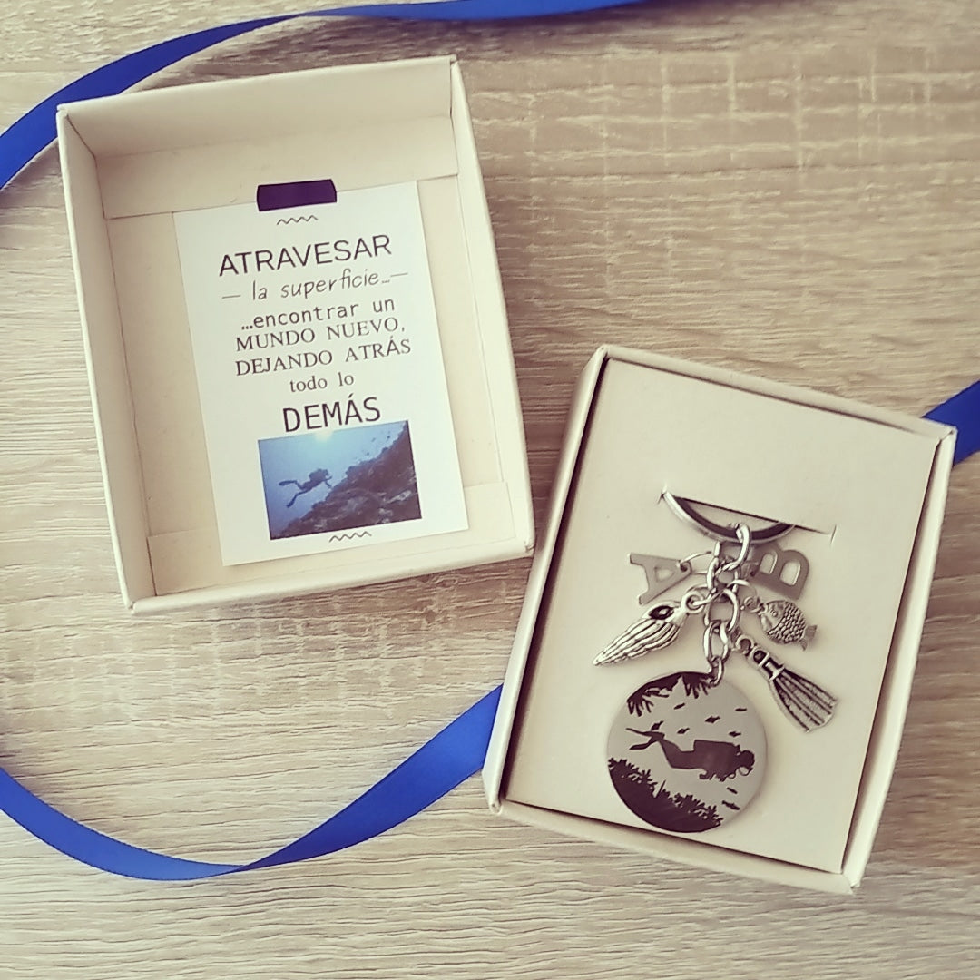 LLavero Buceo SCUBA DIVING — Llavero personalizado | GGIFT