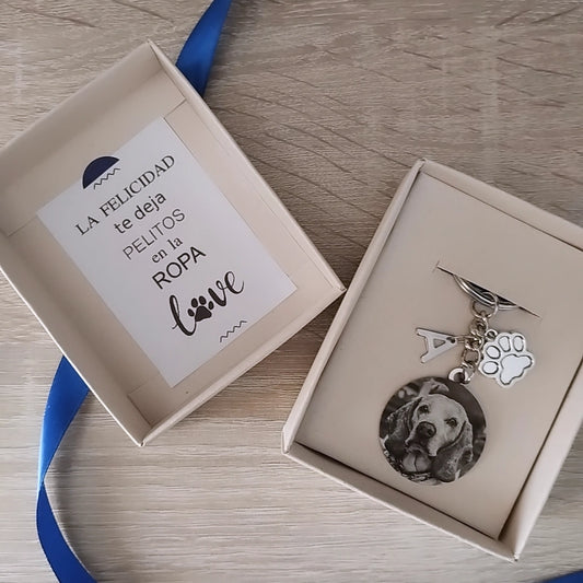FOTOGRABADO MASCOTA COOL — Llavero personalizado | GGIFT