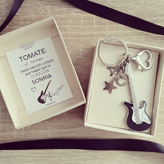 GUITARRA TAYLOR STAR — Llavero personalizado | GGIFT