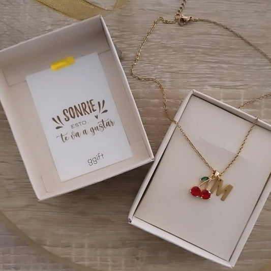Cadena Cerezas Cherry — Collar personalizado | GGIFT