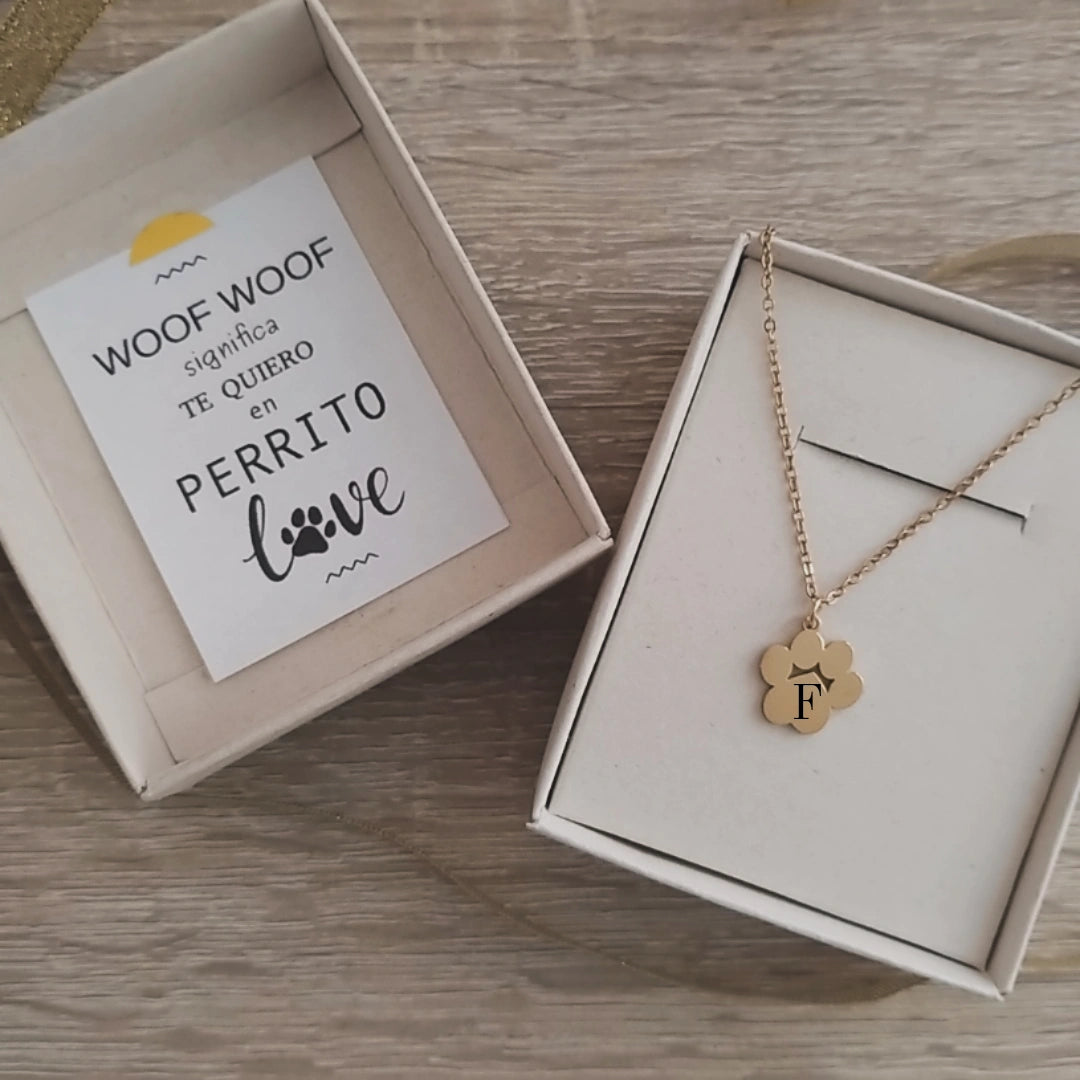 Cadena con Huella (Incluye Grabado) — Collar personalizado | GGIFT