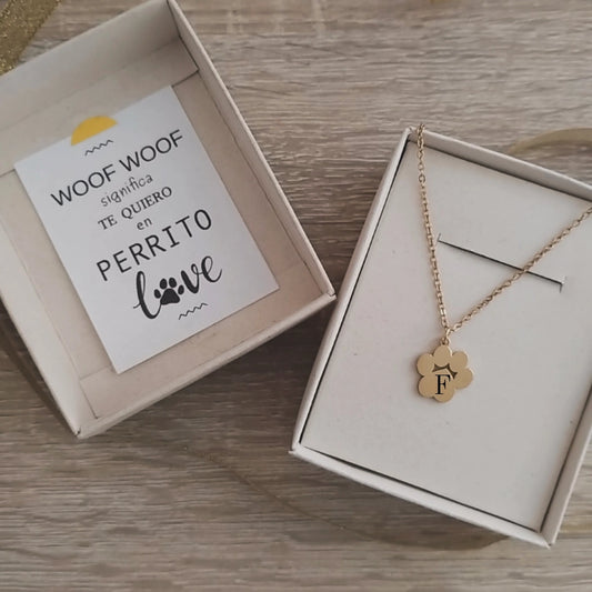 Cadena con Huella (Incluye Grabado) — Collar personalizado | GGIFT