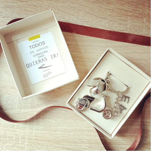 DUO VESPA — Llavero personalizado | GGIFT