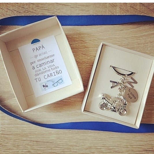 PARA PAPA MOTO HIGHWAY — Llavero personalizado | GGIFT