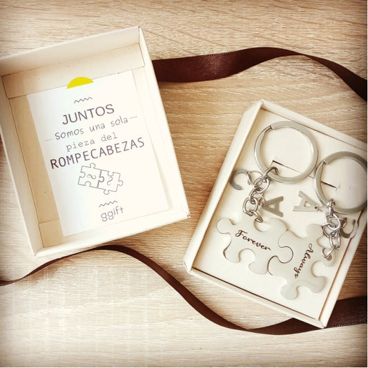 ALWAYS FOREVER (INCLUYE 4 LETRAS) — Llavero personalizado | GGIFT