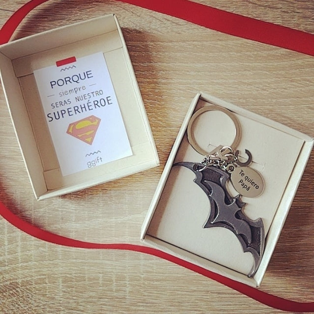 BATMAN PARA PAPA — Llavero personalizado | GGIFT