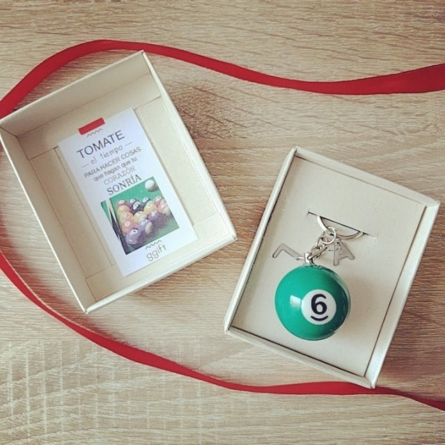 COOL BIILLAR BALLS — Llavero personalizado | GGIFT
