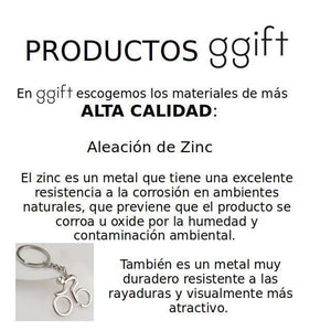 Llavero Optómetra Oftalmólogo SILVER GLASSES