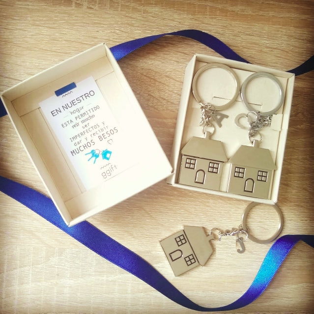 LLavero casa TRIPLE LINDO HOGAR — Llavero personalizado | GGIFT