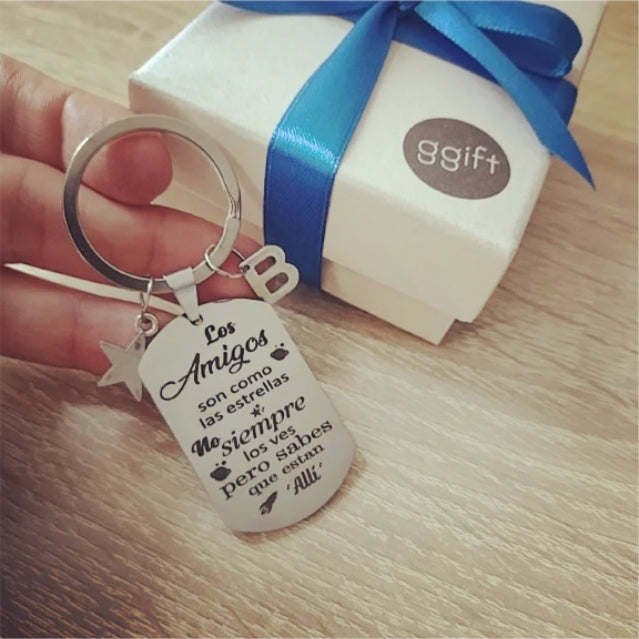 FRIENDSHIP STAR — Llavero personalizado | GGIFT