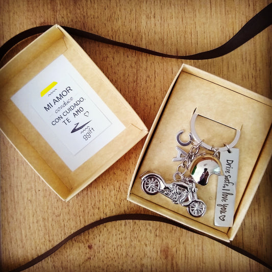 DRIVE SAFE Duo Hot — Llavero personalizado | GGIFT