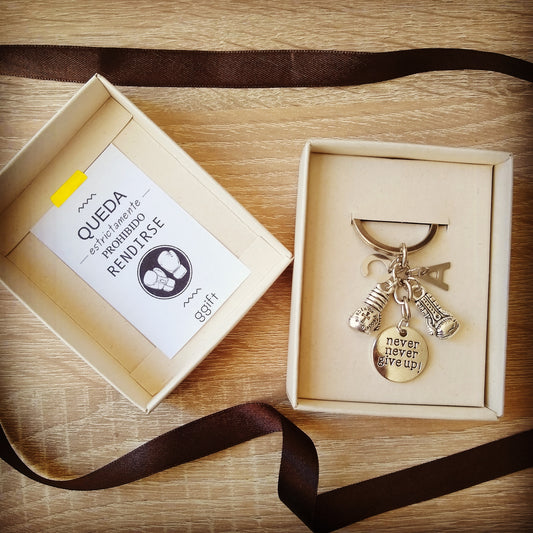 Llavero Boxeo SILVER BOXING — Llavero personalizado | GGIFT