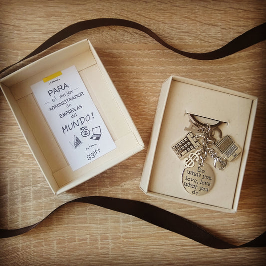 Llavero Administrador con Placa — Llavero personalizado | GGIFT
