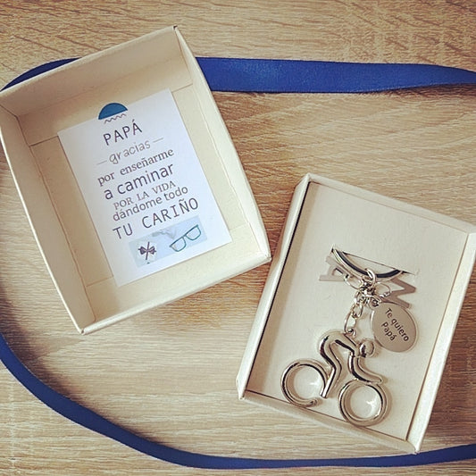 PARA PAPA BICI FRANCE — Llavero personalizado | GGIFT