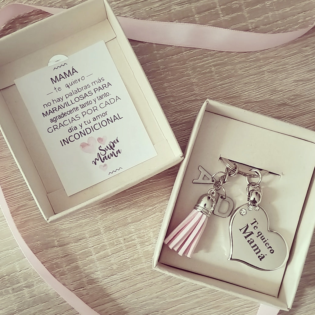Llavero mamá TE QUIERO MAMA PLUS — Llavero personalizado | GGIFT