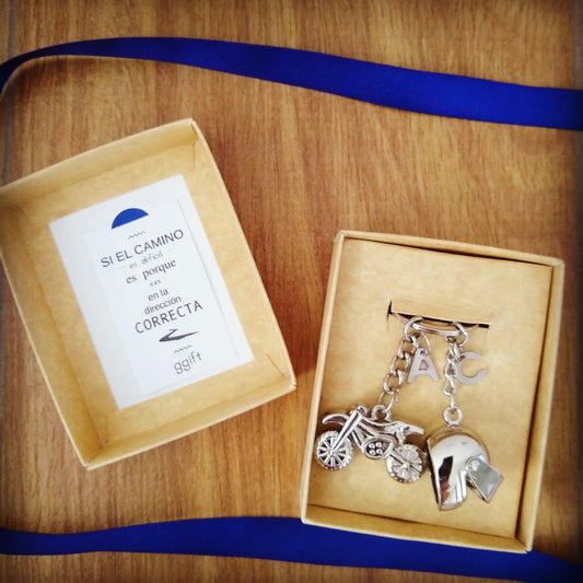 DUO RACER — Llavero personalizado | GGIFT