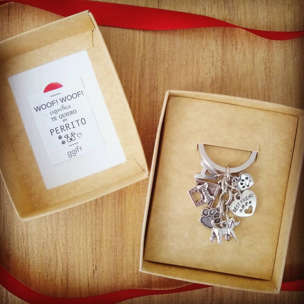 Llavero Perro SILVER DOG